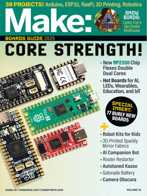 cover image of Make, Volume 91